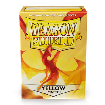 DRAGON SHIELD BUSTE PROTETTIVE STANDARD DA 100 - MATTE YELLOW