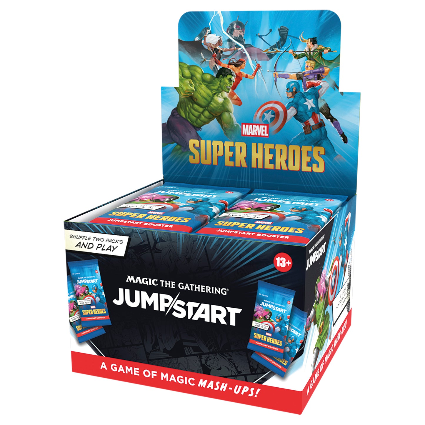 Magic: The Gathering | Marvel Super Heroes Jumpstart Booster Display – EN