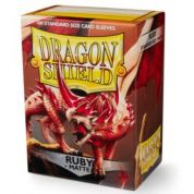 DRAGON SHIELD BUSTE PROTETTIVE STANDARD DA 100 - MATTE RUBY