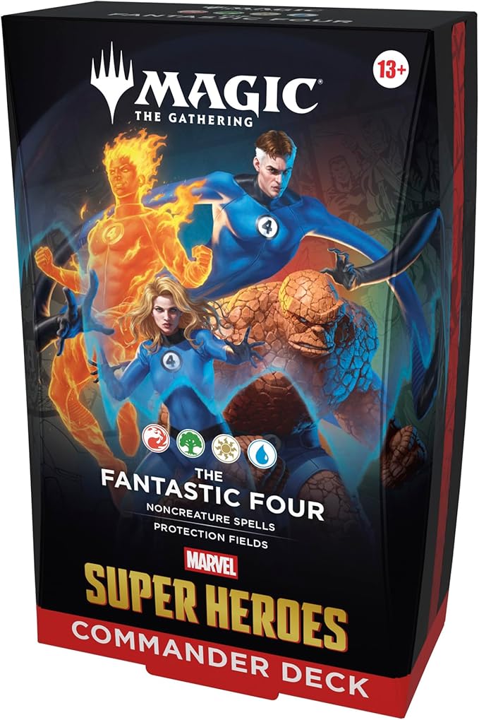 Magic: The Gathering | Marvel Super Heroes Commander Deck - The Fantastic Four - EN