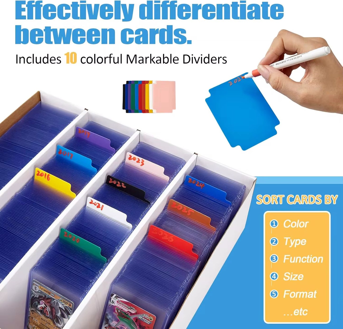 Scatola Porta Carte in cartone – Storage Box per 4000 Carte
