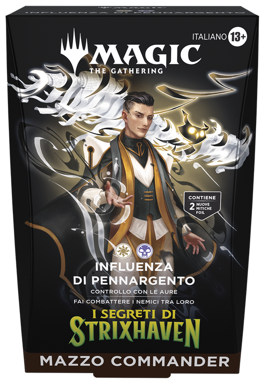Magic: The Gathering Secrets of Strixhaven Commander Deck - Silverquill Influence - EN