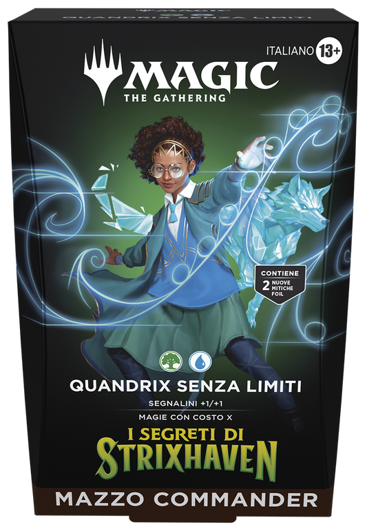 Magic: The Gathering Secrets of Strixhaven Commander Deck - Quandrix Unlimited - EN