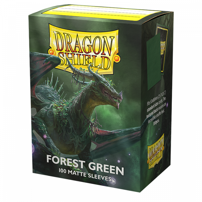 DRAGON SHIELD BUSTE PROTETTIVE STANDARD DA 100 - MATTE FOREST GREEN