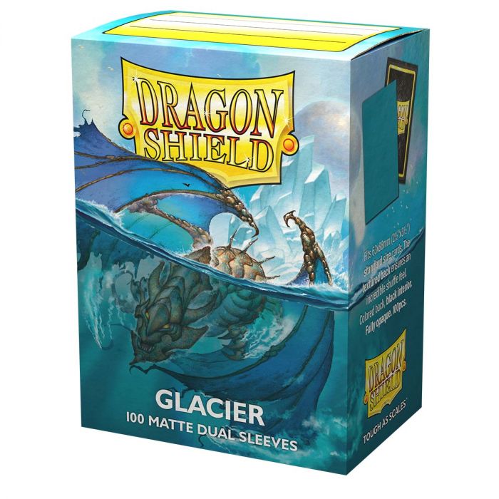 DRAGON SHIELD BUSTE PROTETTIVE STANDARD DA 100 - DUAL MATTE GLACIER