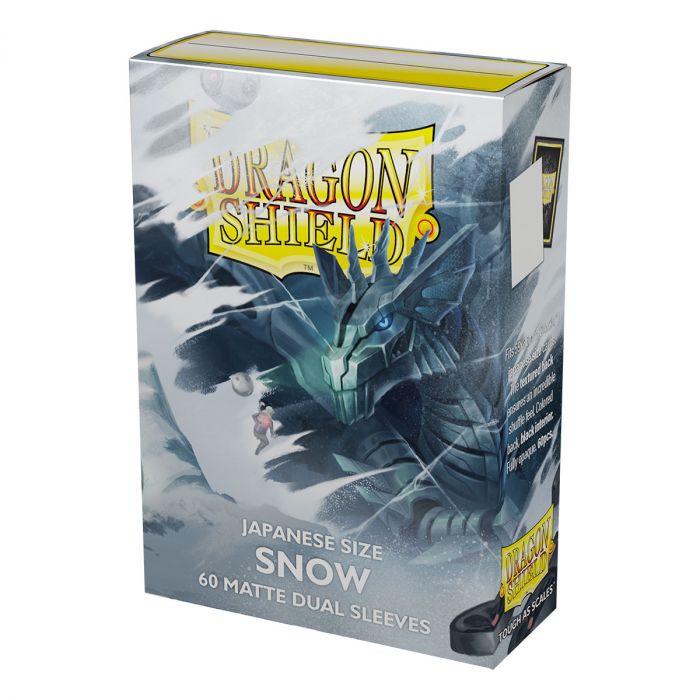 DRAGON SHIELD BUSTE PROTETTIVE MINI DA 60 - DUAL MATTE SNOW NIRIN