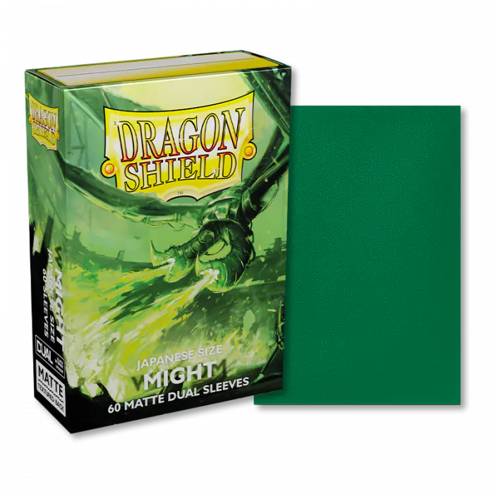 DRAGON SHIELD BUSTE PROTETTIVE MINI DA 60 - DUAL MATTE MIGHT