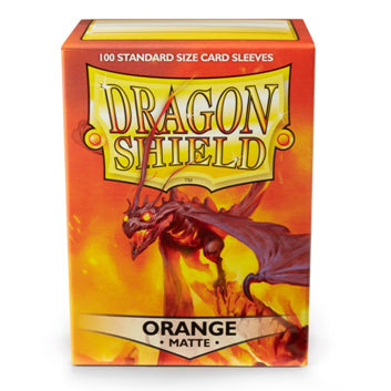 DRAGON SHIELD BUSTE PROTETTIVE STANDARD DA 100 - MATTE ORANGE