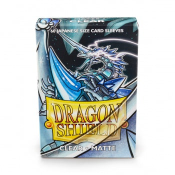 DRAGON SHIELD BUSTE PROTETTIVE MINI JAPANESE DA 60 - MATTE CLEAR