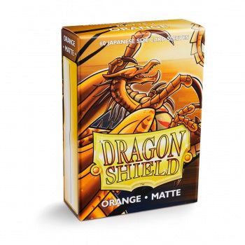 DRAGON SHIELD BUSTE PROTETTIVE MINI JAPANESE DA 60 - MATTE ORANGE