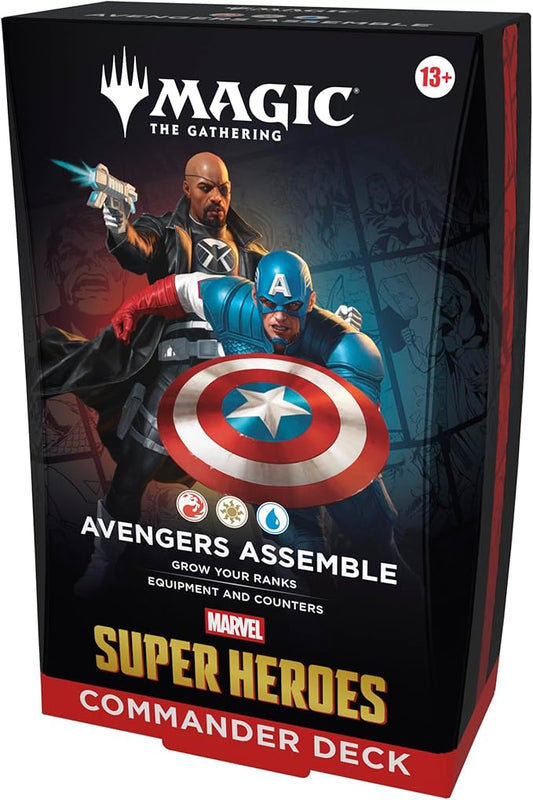 Magic: The Gathering | Marvel Super Heroes Commander Deck - Avengers Assemble - EN