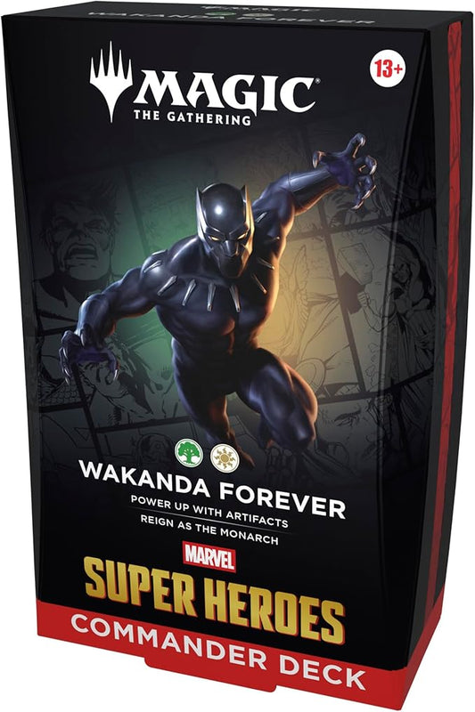 Magic: The Gathering | Marvel Super Heroes Commander Deck - Wakanda Forever - EN