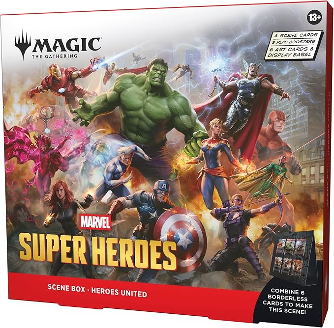 Magic: The Gathering | Marvel Super Heroes Scene Box - Heroes United - EN