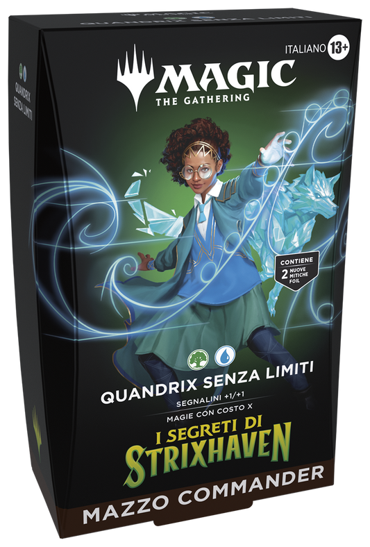 Magic: The Gathering Secrets of Strixhaven Commander Deck - Quandrix Unlimited - EN