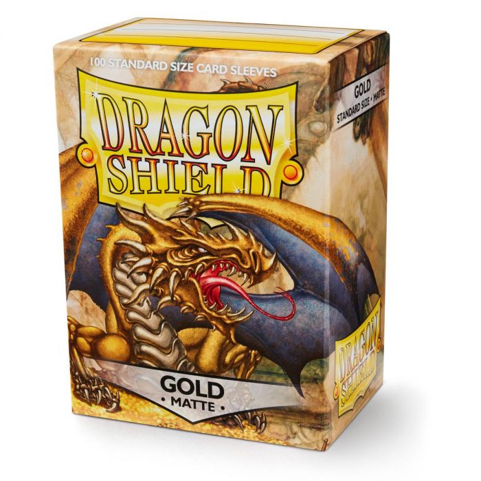 DRAGON SHIELD BUSTE PROTETTIVE STANDARD DA 100 - MATTE GOLD