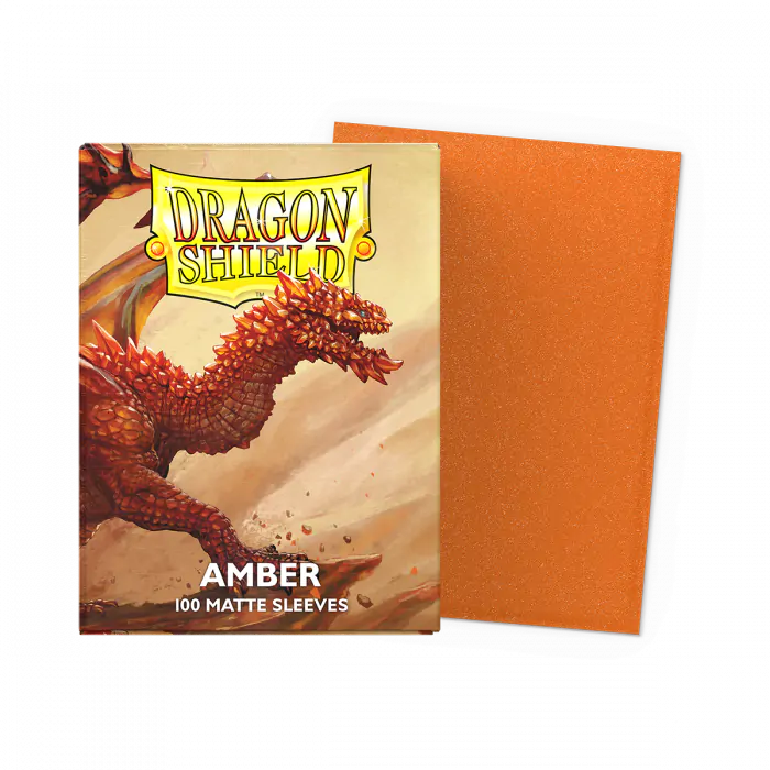 DRAGON SHIELD BUSTE PROTETTIVE STANDARD DA 100 - MATTE AMBER