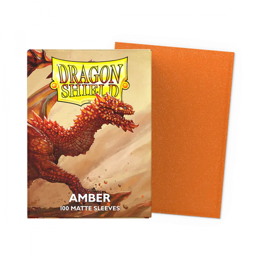 DRAGON SHIELD BUSTE PROTETTIVE STANDARD DA 100 - MATTE AMBER
