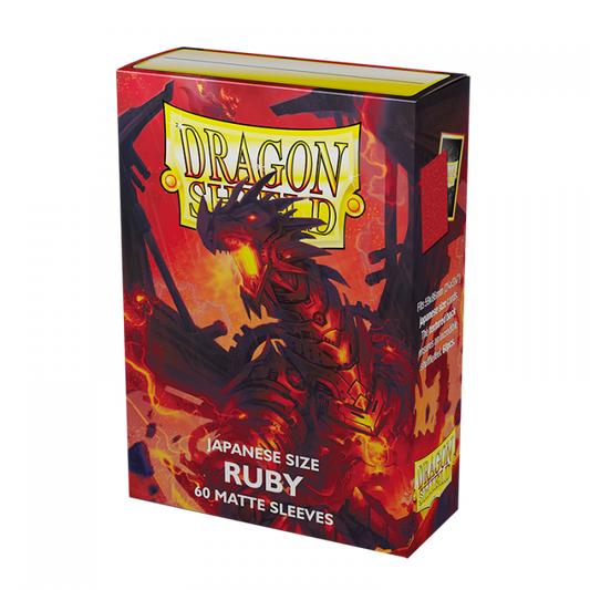 DRAGON SHIELD BUSTE PROTETTIVE MINI JAPANESE DA 60 - MATTE - RUBY
