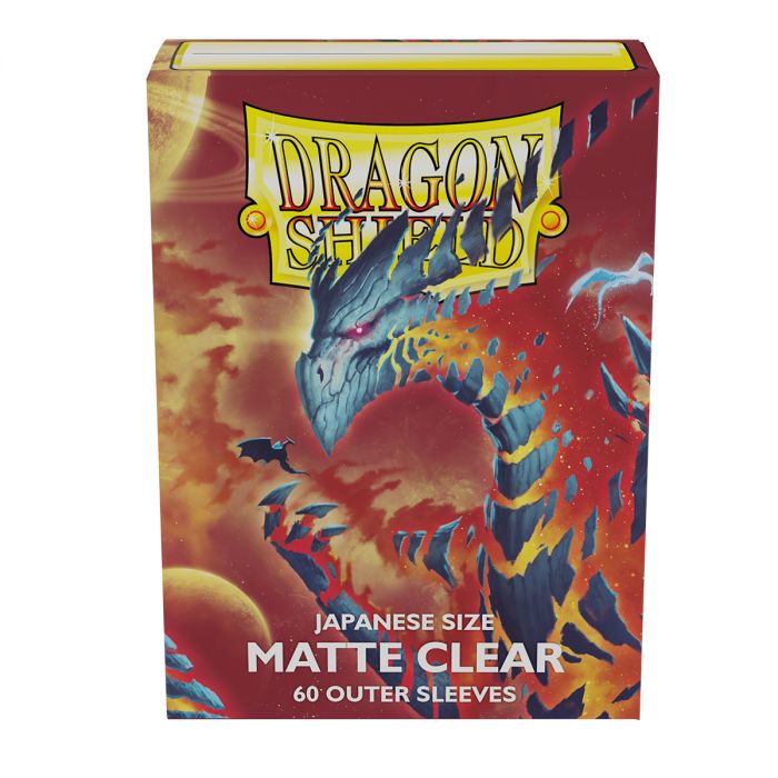 DRAGON SHIELD BUSTE PROTETTIVE MINI JAPANESE DA 60 - MATTE CLEAR COSMERE
