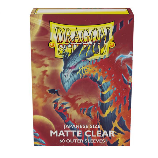 DRAGON SHIELD BUSTE PROTETTIVE MINI JAPANESE DA 60 - MATTE CLEAR COSMERE