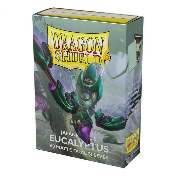 DRAGON SHIELD BUSTE PROTETTIVE MINI DA 60 - DUAL MATTE EUCALYPTUS LEHEL