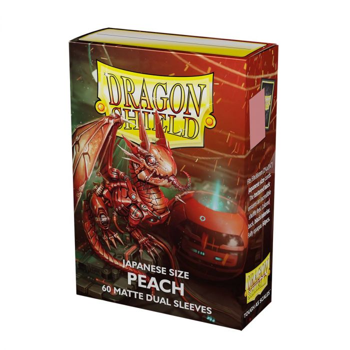 DRAGON SHIELD BUSTE PROTETTIVE MINI DA 60 - DUAL MATTE PEACH PIIP