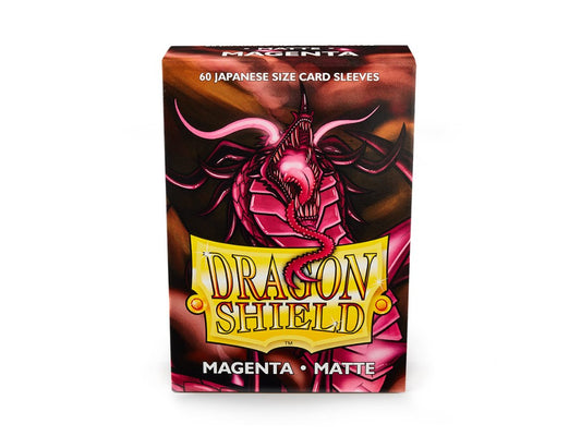 DRAGON SHIELD BUSTE PROTETTIVE MINI JAPANESE DA 60 - MATTE - MAGENTA