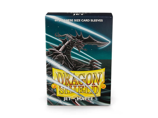 DRAGON SHIELD BUSTE PROTETTIVE MINI JAPANESE DA 60 - MATTE - JET