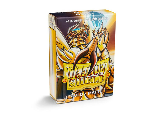 DRAGON SHIELD BUSTE PROTETTIVE MINI JAPANESE DA 60 - MATTE GOLD