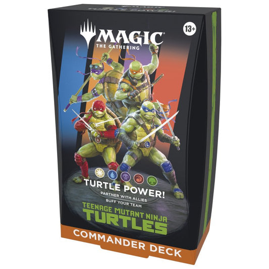 Magic the Gathering - Teenage Mutant Ninja Turtles - Commander Decks Display