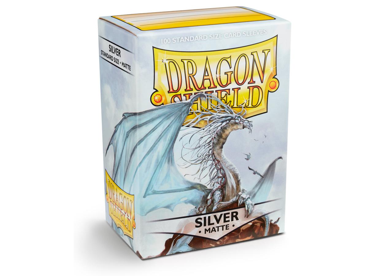 DRAGON SHIELD BUSTE PROTETTIVE STANDARD DA 100 - MATTE SILVER
