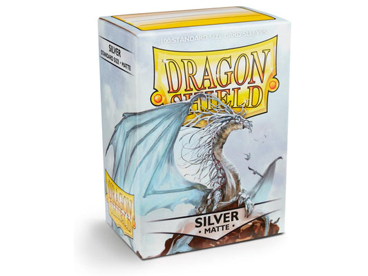 DRAGON SHIELD BUSTE PROTETTIVE STANDARD DA 100 - MATTE SILVER